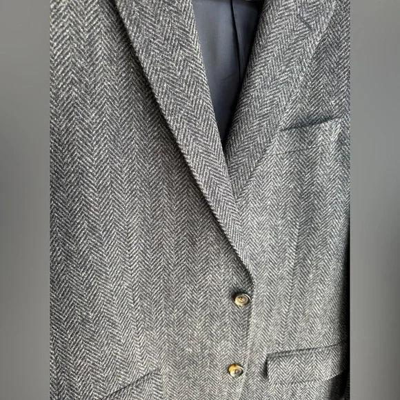 BROOKS BROTHERS Tweed Sportcoat, Madison, 43R - Picture 8 of 9